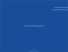Tablet Screenshot of eisscholle.at